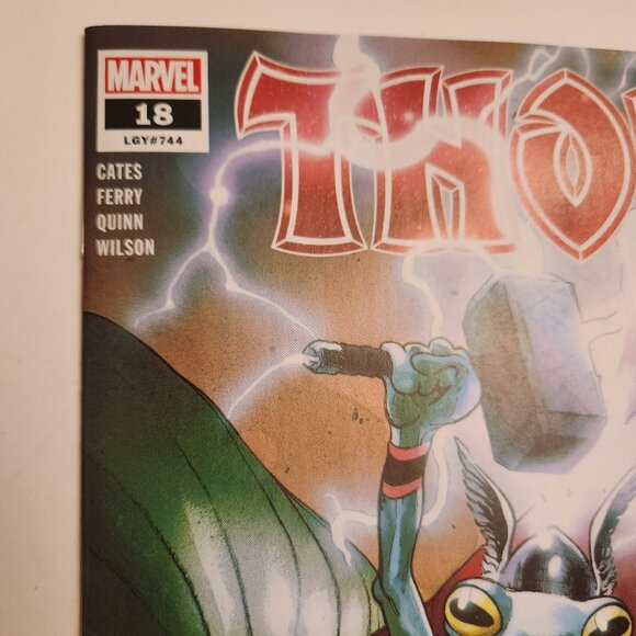 Thor #18A (2021) Marvel Comics, Throg, Donny Cates, NM - Picture 3 of 13